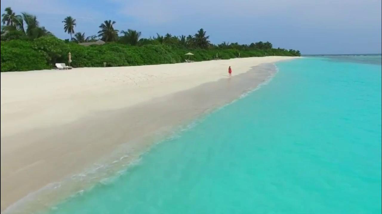 Tourist area of the Maldives